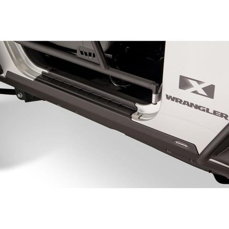 Bushwacker 07-16 WRANGLER JK 2DR TRAIL ARMOR ROCKER PANEL/DOOR SILL PLATES 14011